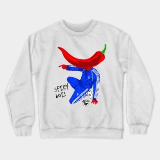 Spicy Boi Blue! Crewneck Sweatshirt